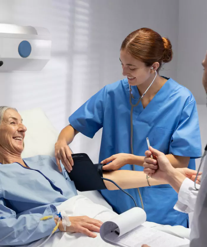 Collection of four insulated travel bottles on wooden shelf.
