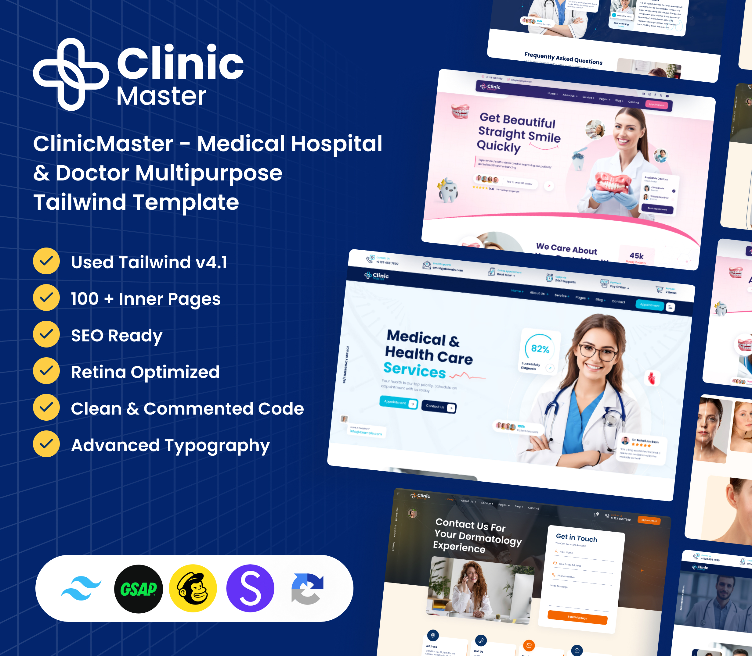 Clinicmaster Tailwind