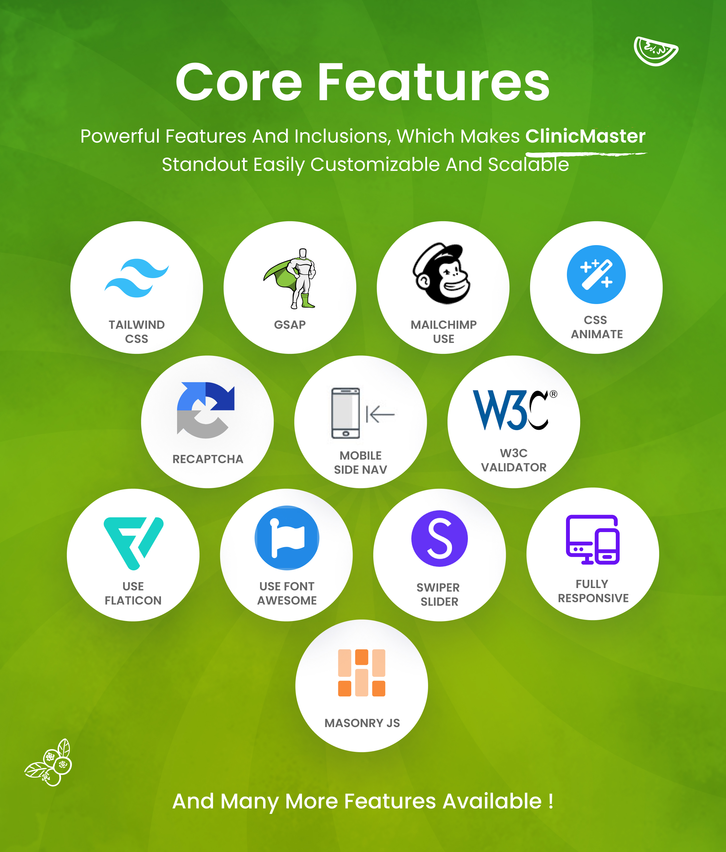 ClinicMaster - Diet & Nutrition Tailwind CSS Template - 4