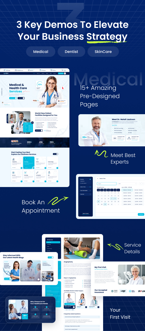 ClinicMaster - Vue JS Multipurpose Health & Medical Template - 6